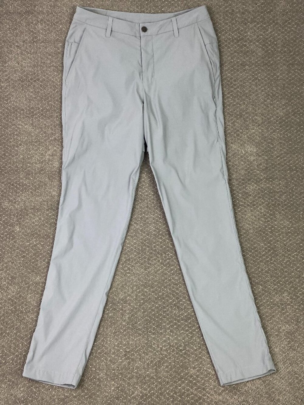 Lululemon Commission Golf Pants Mens 31 x 33 Gray Performance Stretch M5AS8S